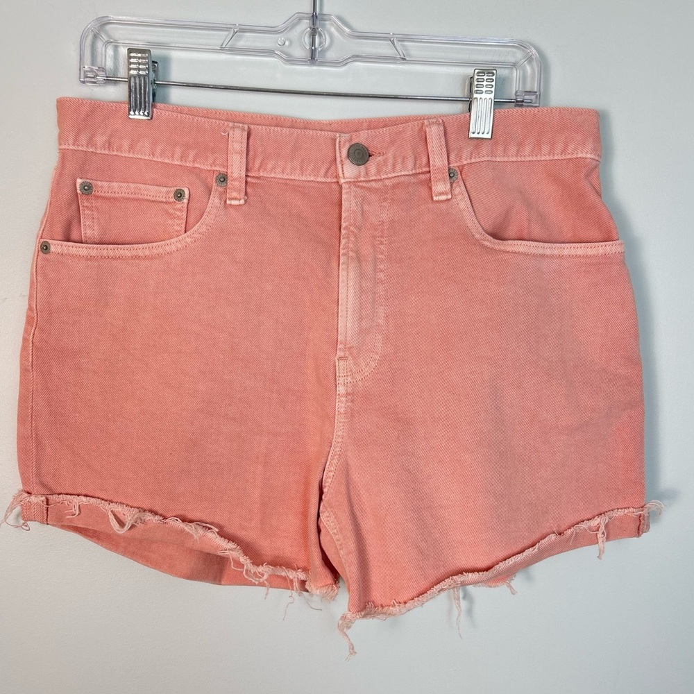 Lucky Brand Pink Relaxed Fit Jean Shorts